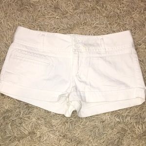 White shorts